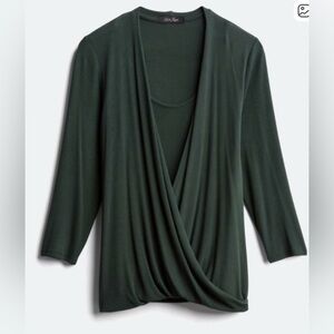 Dark Green Women's Top
